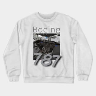 Boeing 787 Flightdeck Crewneck Sweatshirt